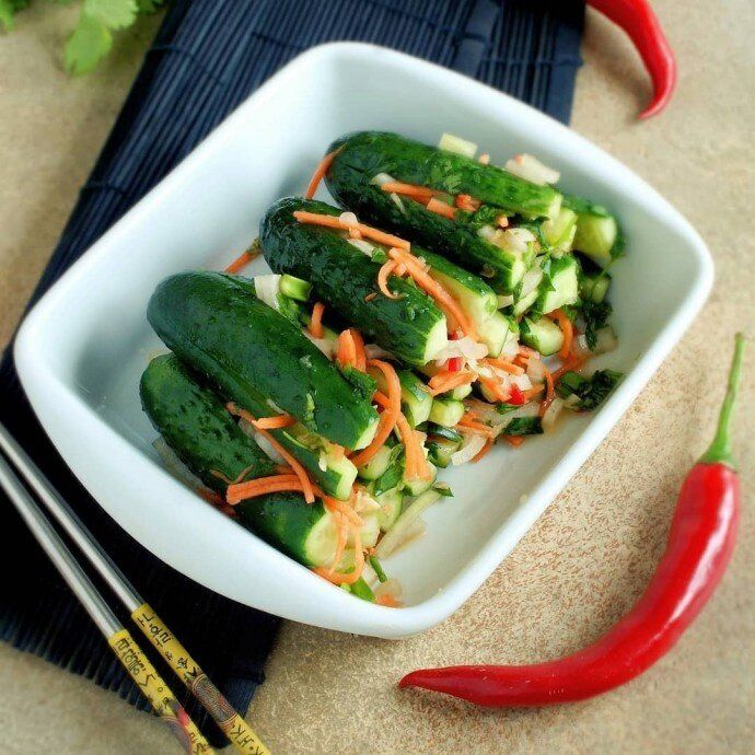 Огурцы кимчи: восхитительное корейское лакомство для вашего стола