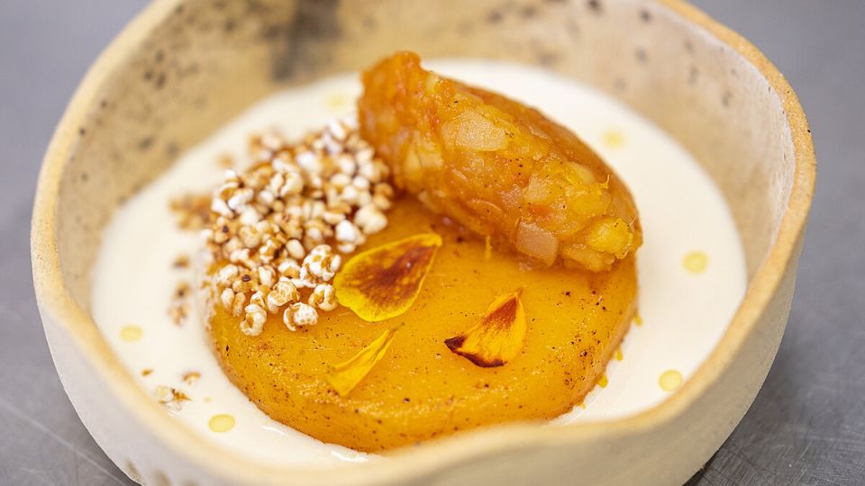 Тыквенные удовольствия: восхитительное сочетание с кедровым молоком и пряным чатни