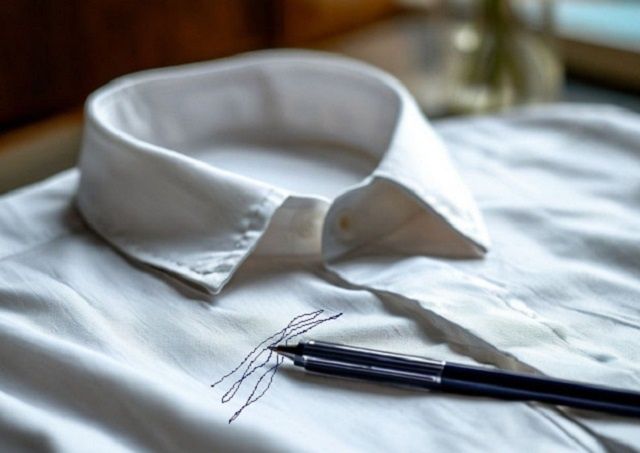 Как эффективно избавиться от чернильных пятен на белой рубашке: простые и быстрые советы