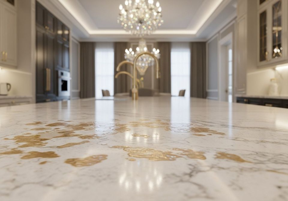 Как избавиться от трудноудаляемых пятен на кварцевых поверхностях: советы экспертов