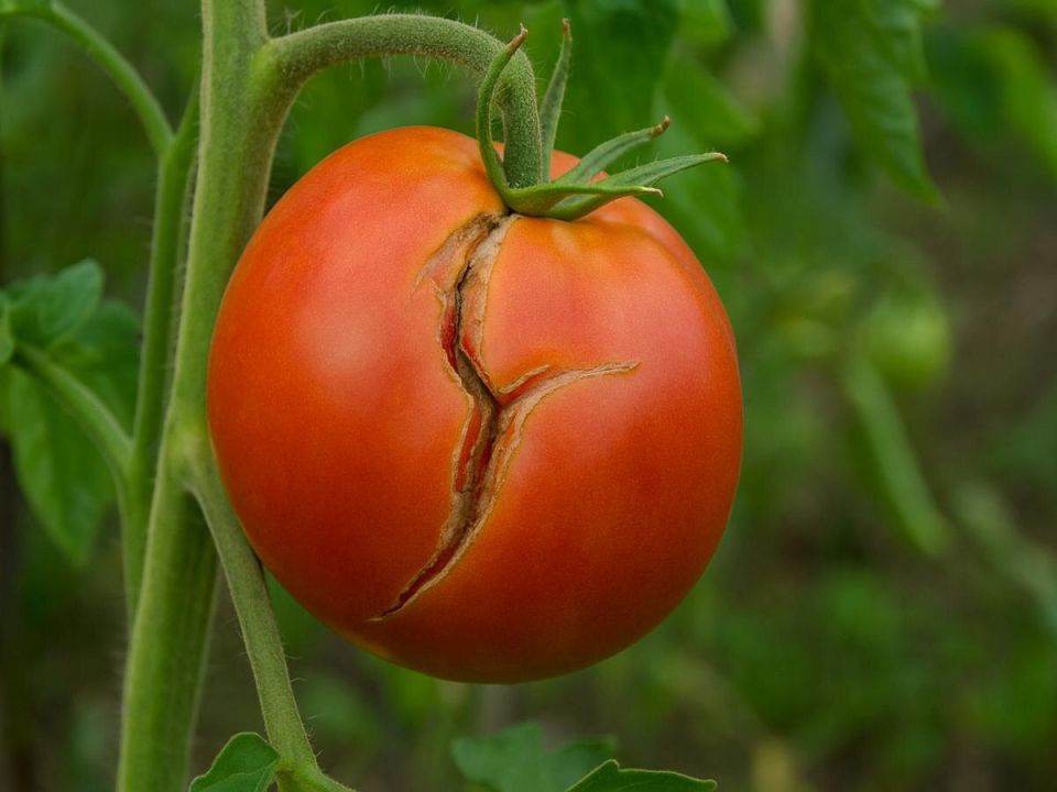 Почему потрескавшиеся помидоры могут сигнализировать о проблемах в вашем огороде