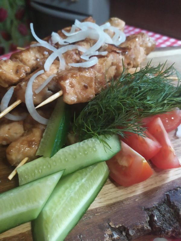 Готовим куриные шашлычки в домашних условиях
