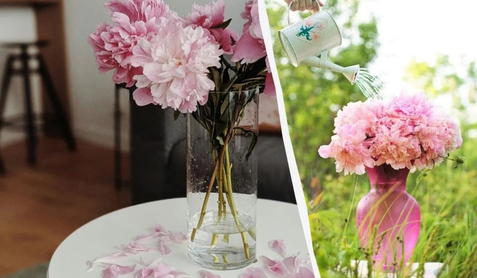 Секреты долголетия пионов в вазе: сохраняем красоту на долгое время