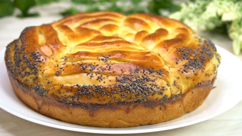 Необычный пирог: много начинки — минимум теста