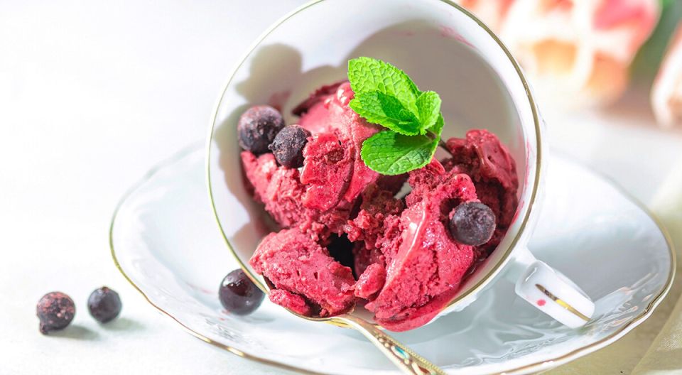 Идеальный летний десерт: домашний мороженое-щербет