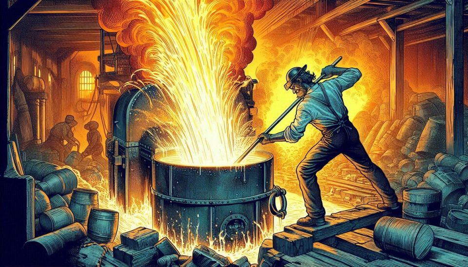Как металлурги XVIII века изобрели путь к чистой стали