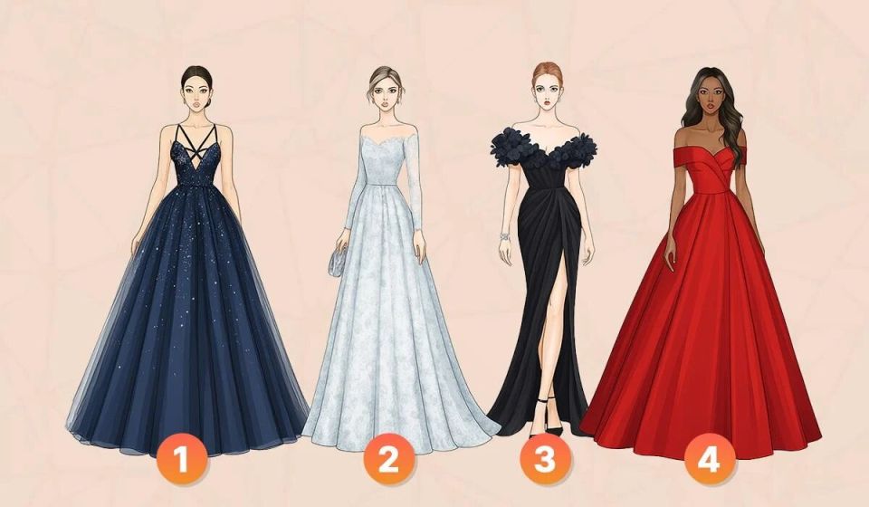 Какое платье расскажет о вашей личности? Пройдите этот увлекательный тест