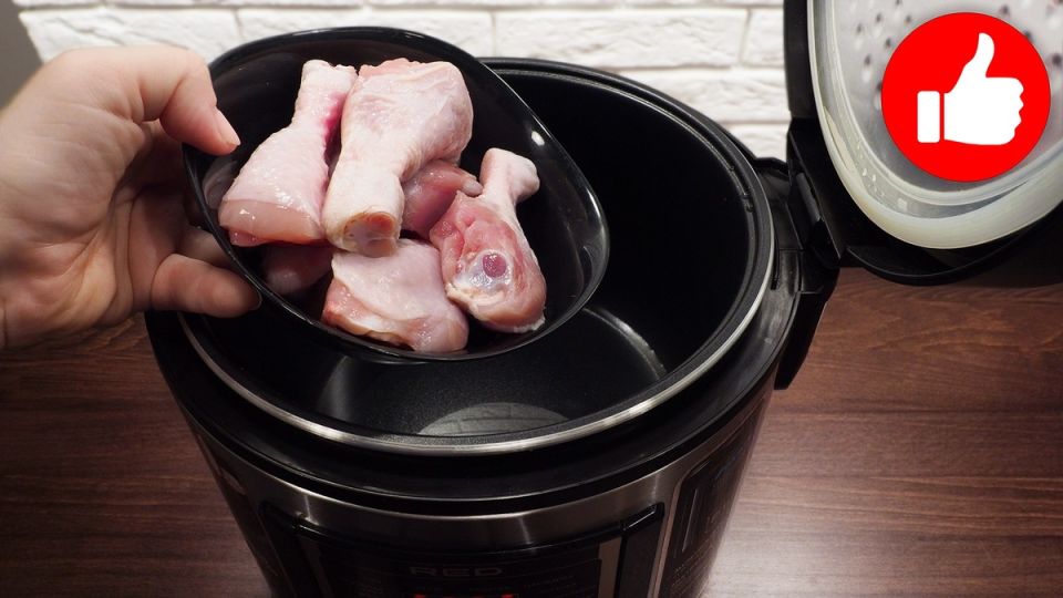 Укрощение вкусного: куриная голень с овощами в мультиварке