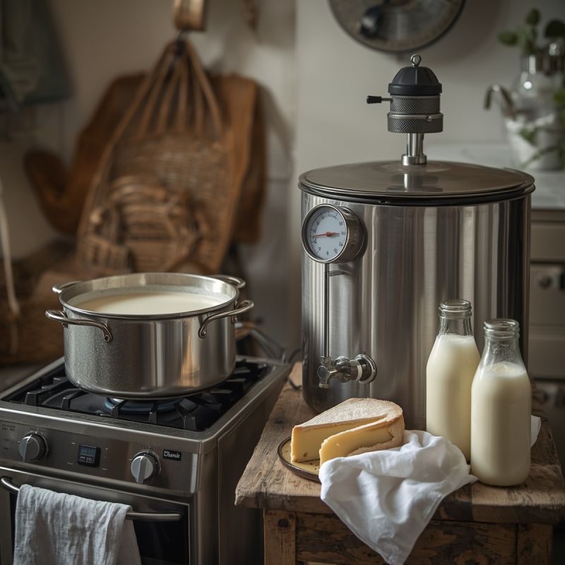 Сыроварня или кастрюля: что выбрать для идеального сыра?