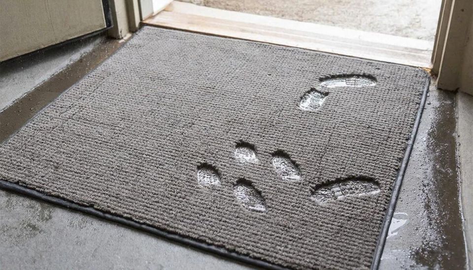 Грязный коврик у входной двери может привести к неприятностям