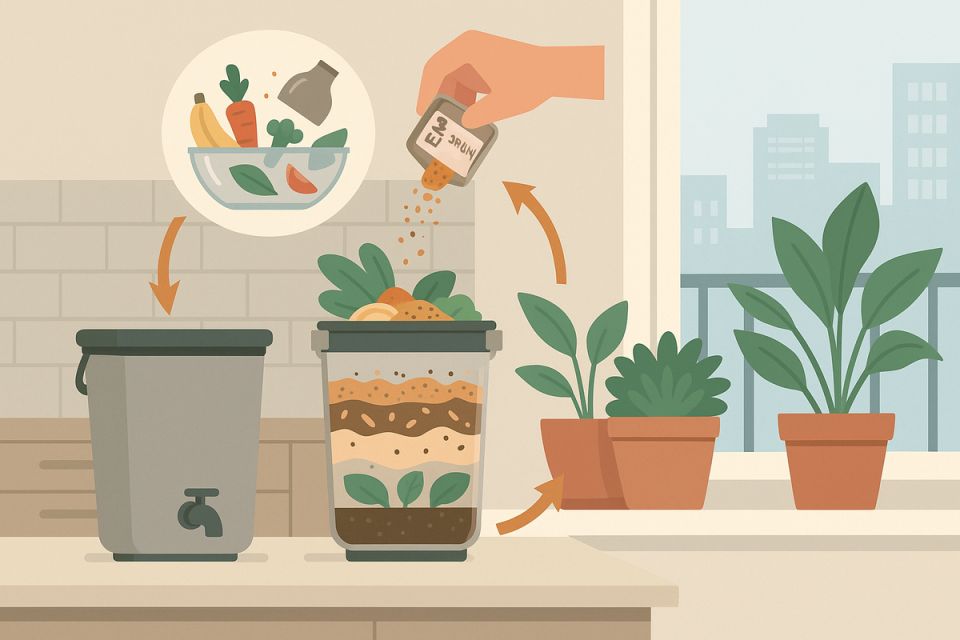 Компостирование в мегаполисах: простота бокаши для каждой квартиры
