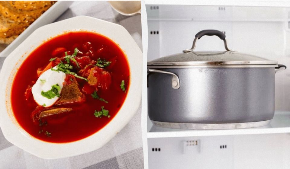 Сколько можно хранить борщ в холодильнике без потери вкуса?