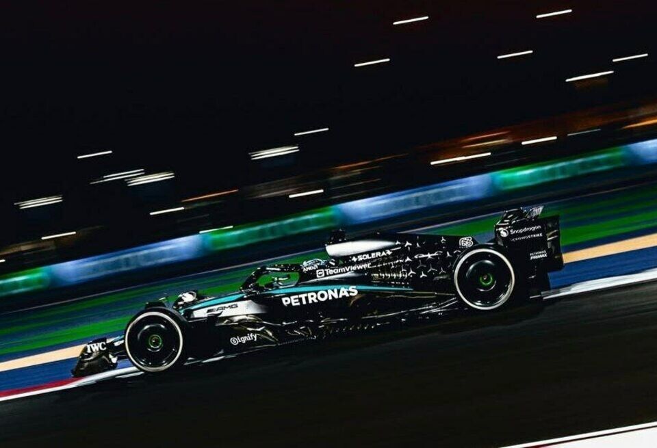 Джордж Расселл: Гонка в Катаре выдалась на грани возможного