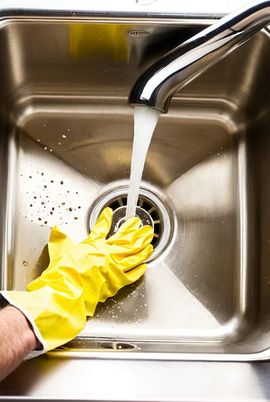 Устранение засоров с помощью гранулированных чистящих средств