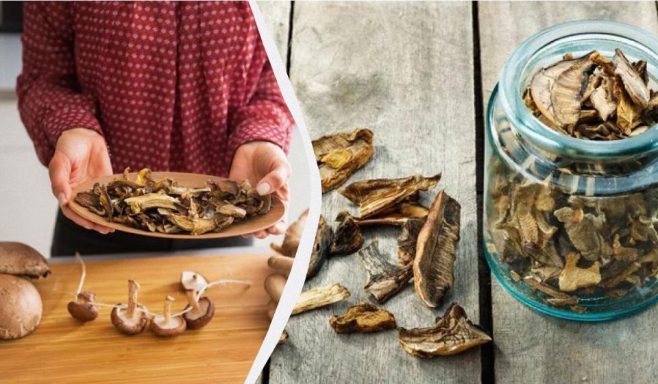 Почему не стоит замачивать сушеные грибы на весь день