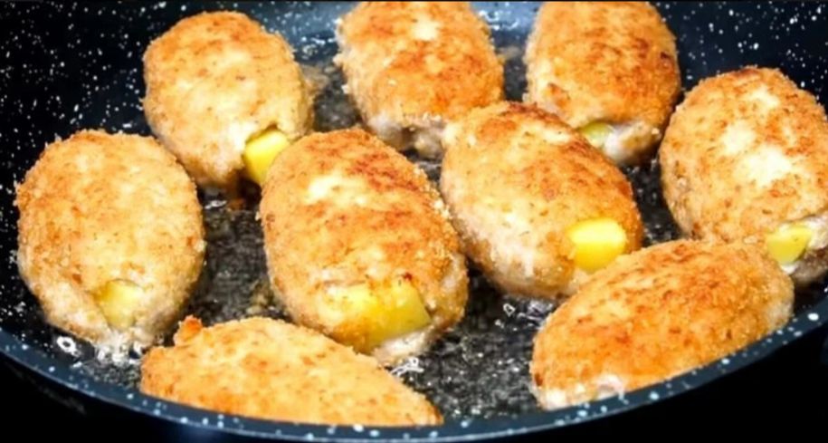 Кулинарные эксперименты для новогоднего стола: оригинальные котлеты с картофелем