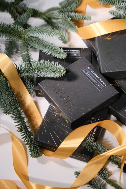 Новый год с MAAG: лимитированная коробка конфет от коллаборации с «Культура»
