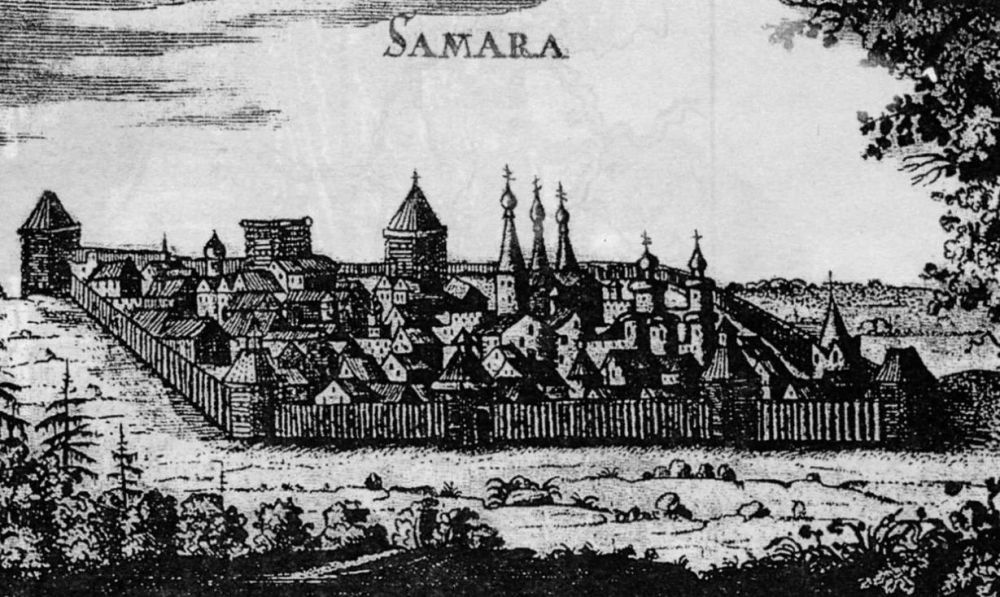 19 мая 1586 года - в устье реки Самары начато строительство русской крепости