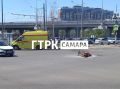 Рядом с торговым центром "Апельсин" загорелся электросамокат