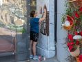 Ретроспективные рисунки появляются на улице Ленинградской в Самаре