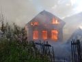 В Октябрьске загорелся дом на площади 60 кв. метров