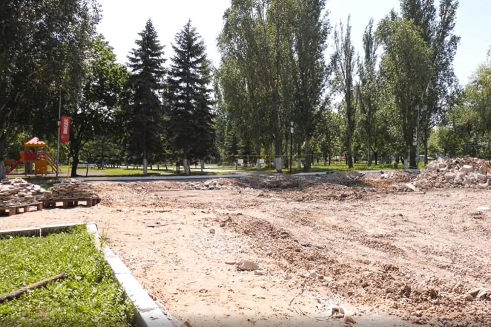 В парке Победы в Самаре оборудуют «сухой» фонтан