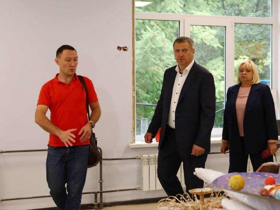 Иван Носков: «Ремонты в школах и детских садах на особом контроле»