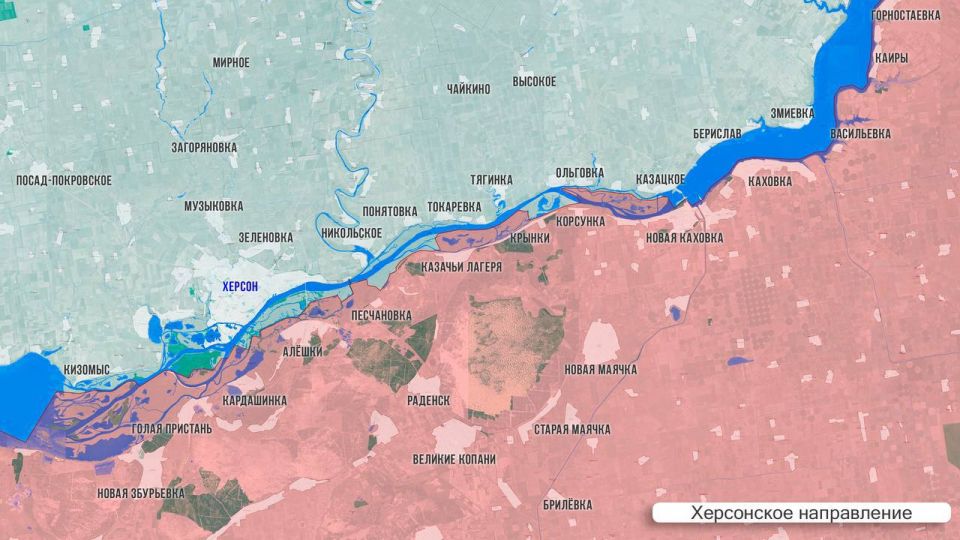 Олег Царёв: Фронтовая сводка 27 июня. На Херсонском направлении ВС РФ поразили объект критической энергетической инфраструктуры – Херсон и часть н.п. в округе были обесточены