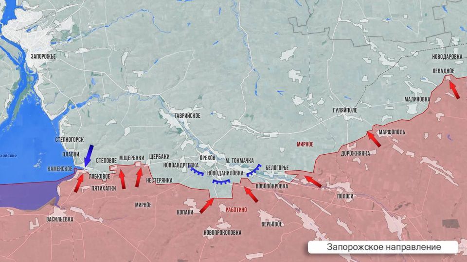 Олег Царёв: Фронтовая сводка 27 июня. На Херсонском направлении ВС РФ поразили объект критической энергетической инфраструктуры – Херсон и часть н.п. в округе были обесточены