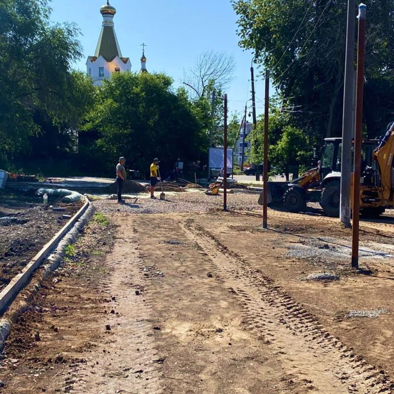 В парке им. Горького в Октябрьске работа идёт без выходных