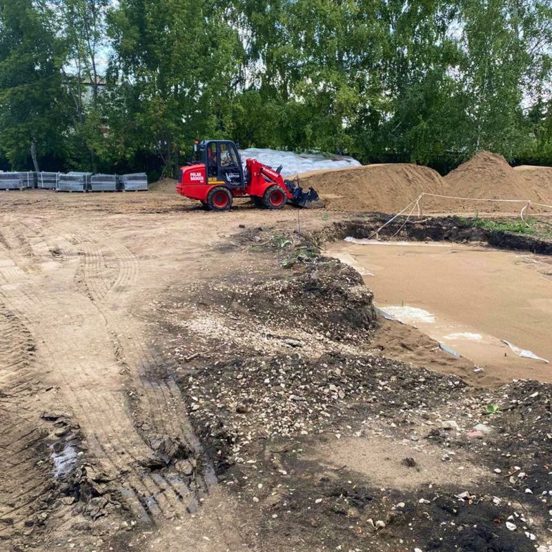 В парке им. Горького в Октябрьске работа идёт без выходных