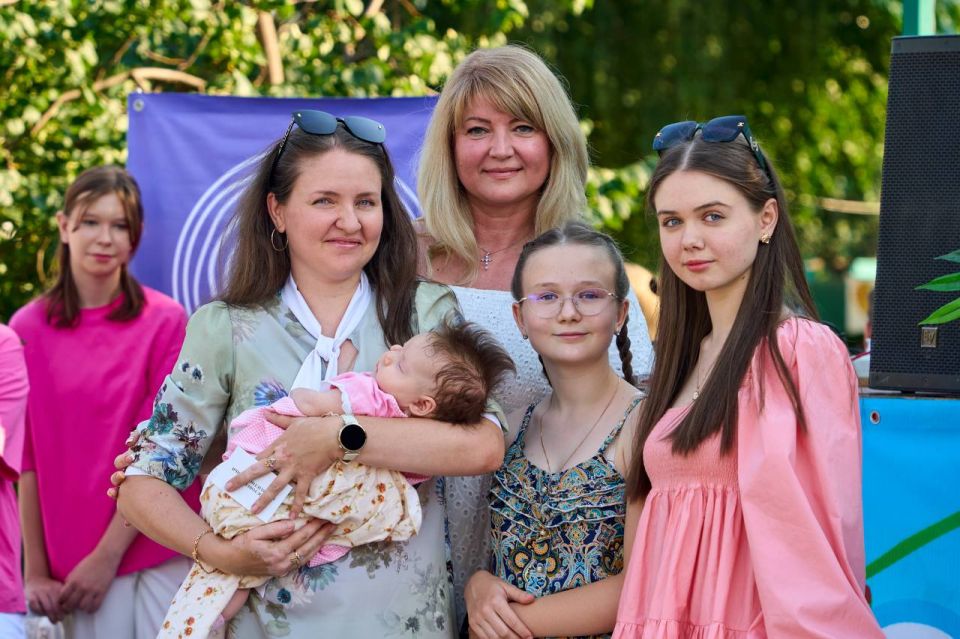 Особое внимание на празднике уделили многодетным семьям