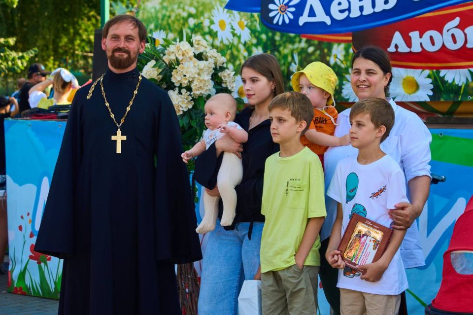 Особое внимание на празднике уделили многодетным семьям