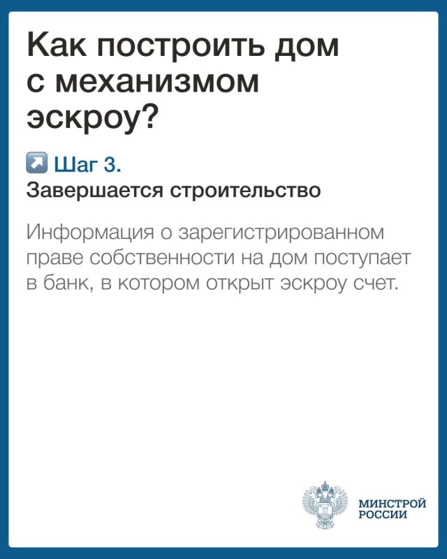 С 1 марта вступил в силу закон № 186-ФЗ об использовании счетов эскроу в частном домостроении