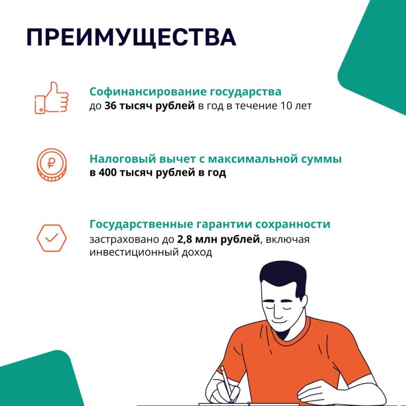 С Программой долгосрочных сбережений можно приумножить свои средства за счет:
