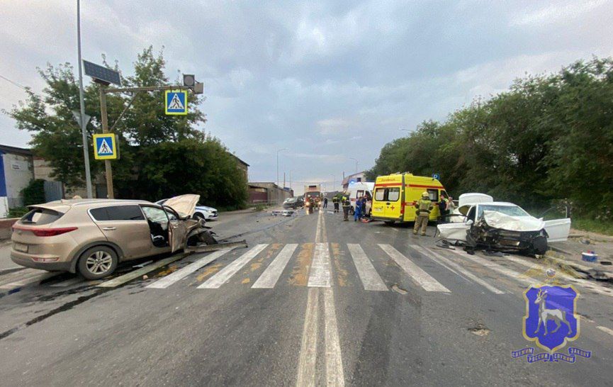 5 человек пострадали в аварии в Советском районе Самары