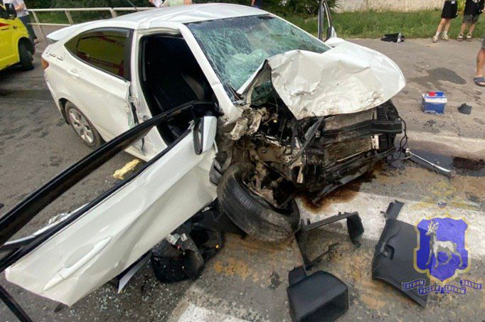 5 человек пострадали в аварии в Советском районе Самары