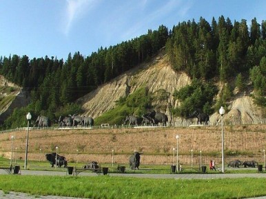 Археопарк Самаровский останец Ханты-Мансийского автономного округа