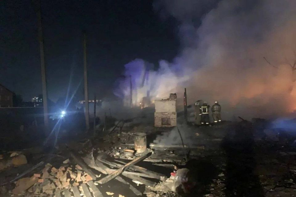 Шесть цыганских домов выгорели до тла под Самарой