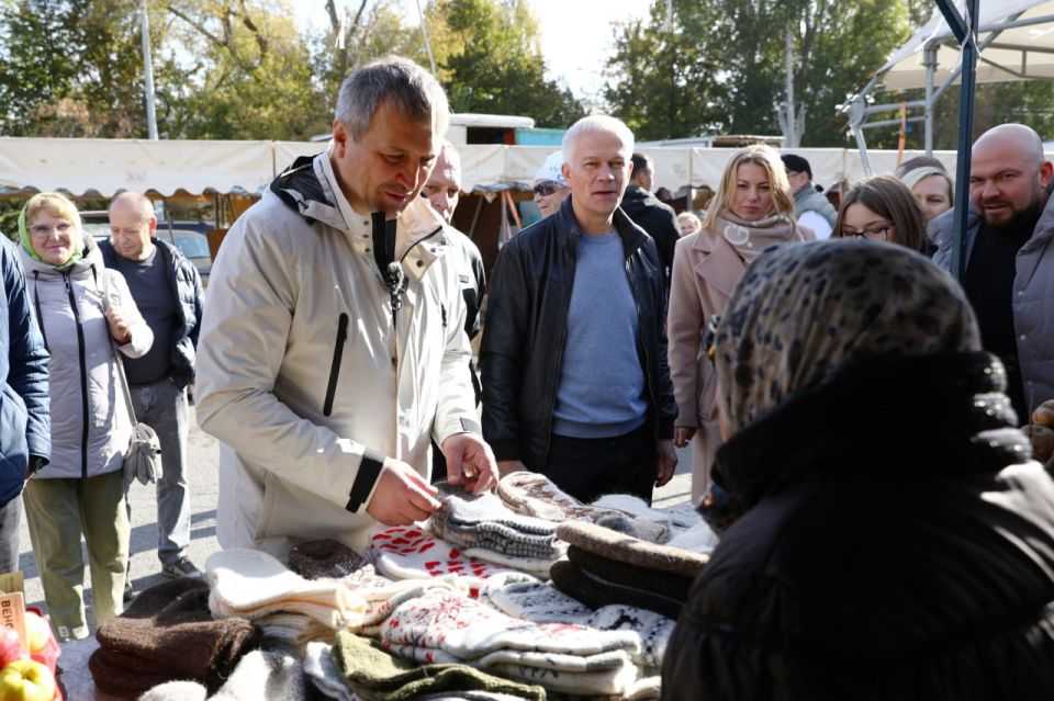 Организацию сельскохозяйственных ярмарок проверил глава города в Самаре