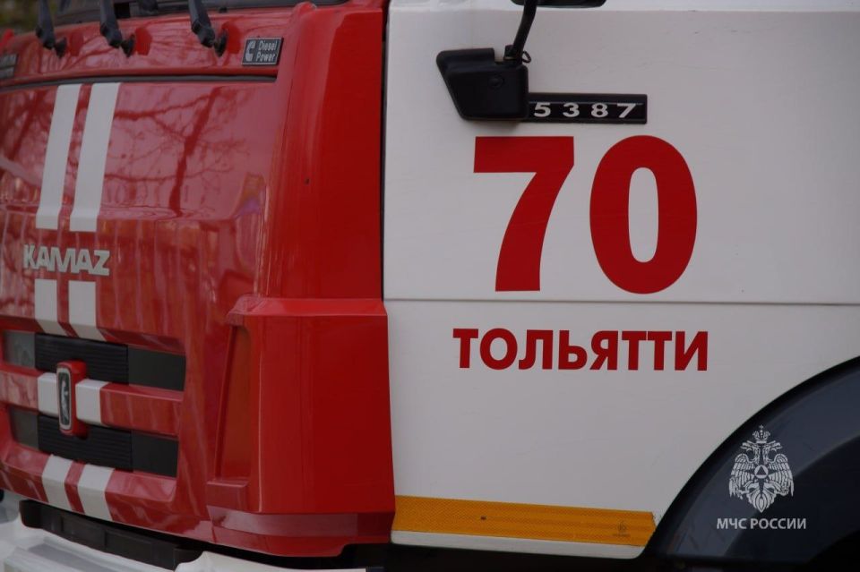 Огнеборцы МЧС России локализовали природный пожар в Тольятти