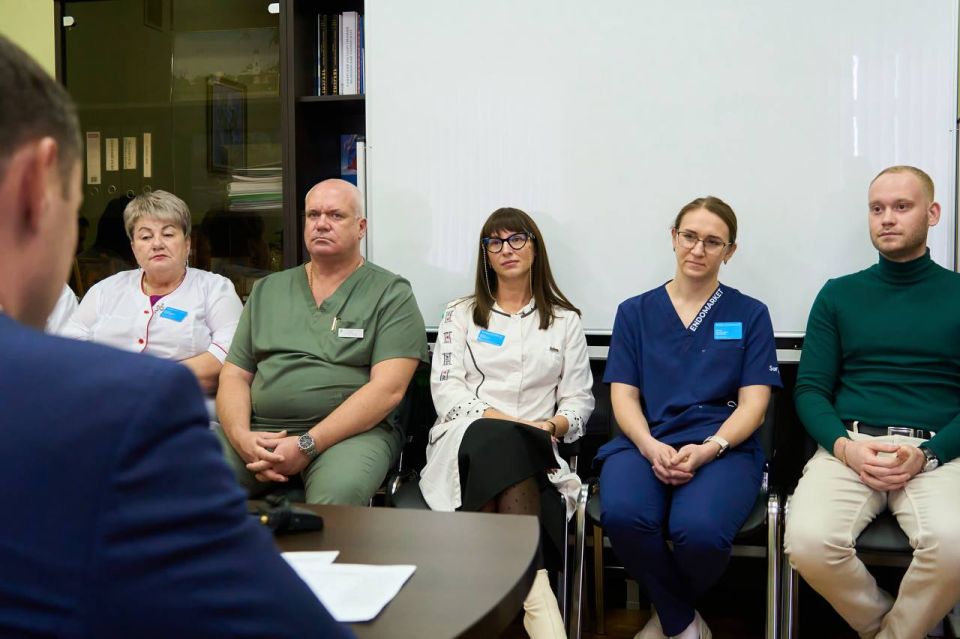 Провели рабочую встречу с главным врачом Центральной городской и районной больницы Верой Александровной Лиходедовой