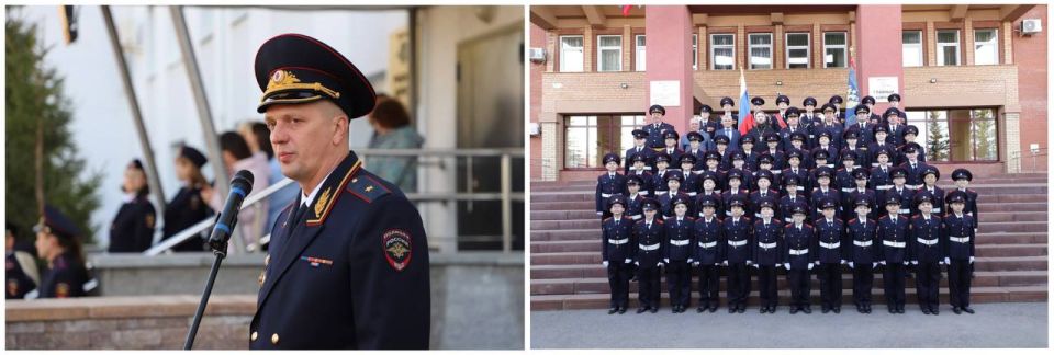Руководство регионального главка полиции приняло участие в церемонии приведения к Торжественному обещанию кадетов, поступивших в новом учебном году в Самарский кадетский корпус МВД России