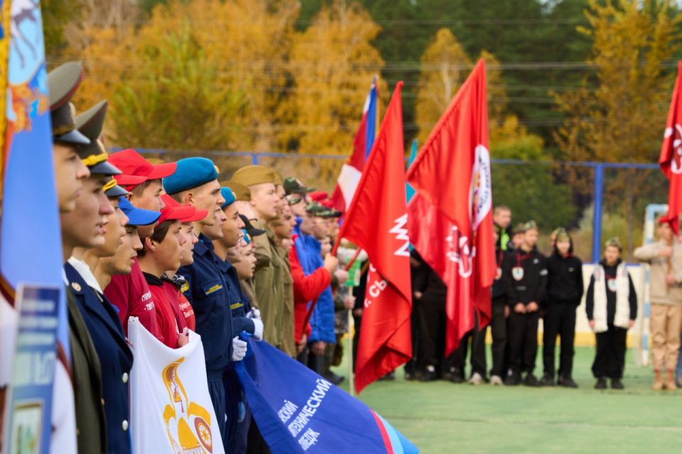 На стадионе «Юность» стартовала военно-спортивная игра «Патриоты России – 2025»