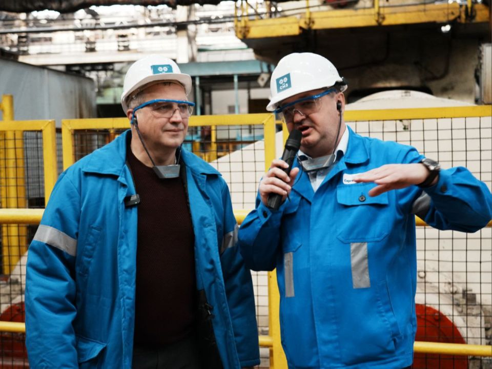 Иван Носков: На этой неделе посетил два промышленных предприятия – Самарский металлургический завод и завод группы компаний СКАДО (Самарские канатные дороги)