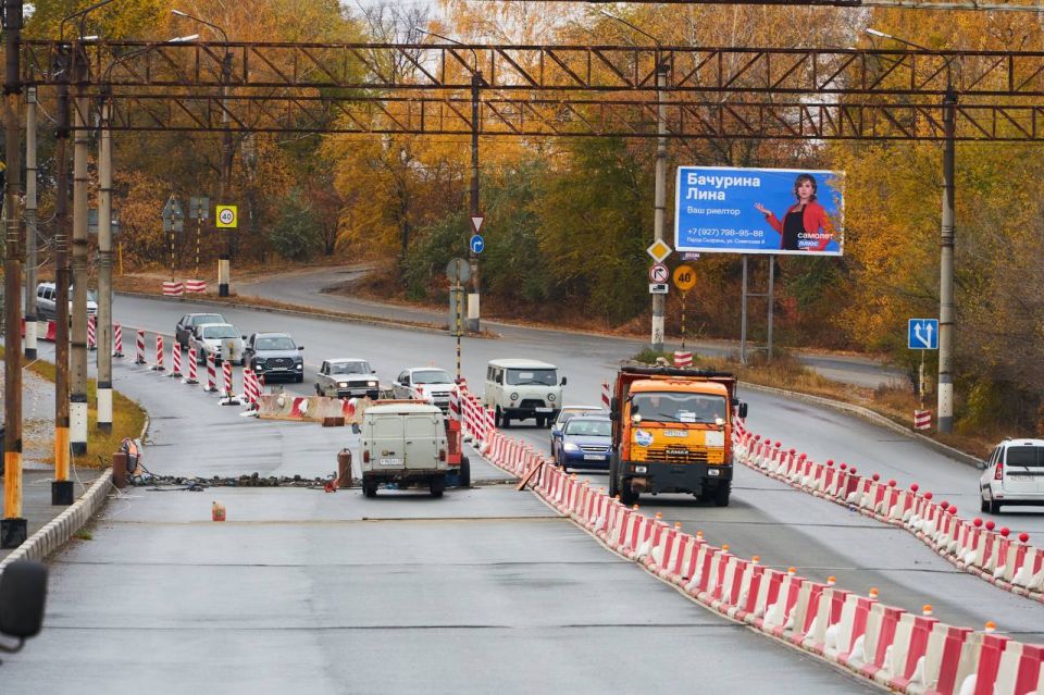 На верхнем мосту через Сызранку началась подготовка к ремонту элементов конструкции