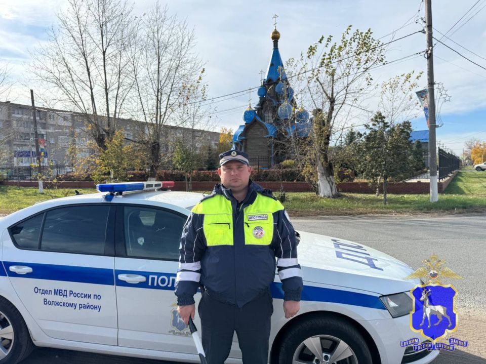 В Самарской области сотрудники Госавтоинспекции продолжают приходить на помощь гражданам, попавшим в сложную жизненную ситуацию