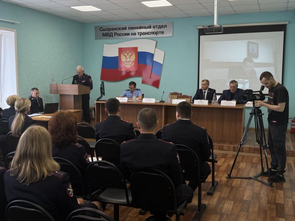 В Сызранском ЛО МВД России на транспорте подвели итоги работы за 9 месяцев 2025 года