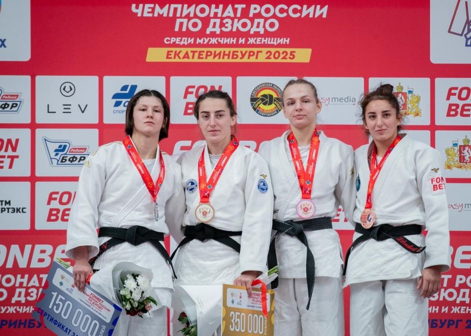 Стефания Власова - серебряный призер чемпионата России по дзюдо