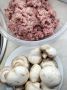 Ленивый жюльен с грибами и мясом: просто и вкусно